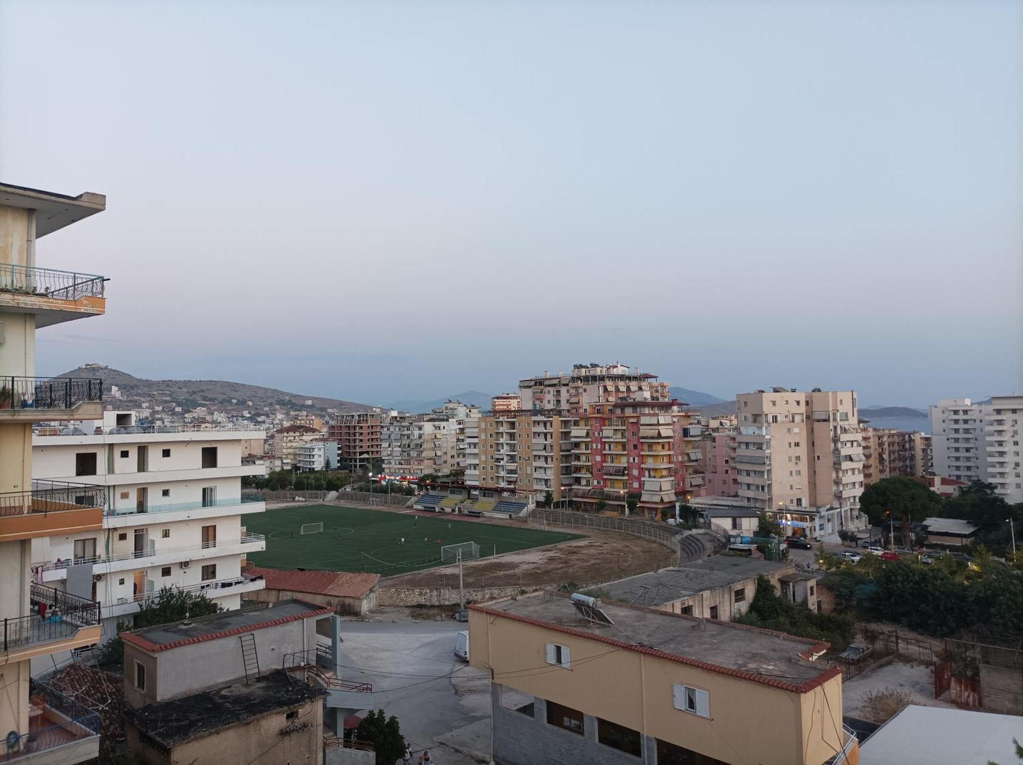 Achilles Apartments Sarandë Esterno foto